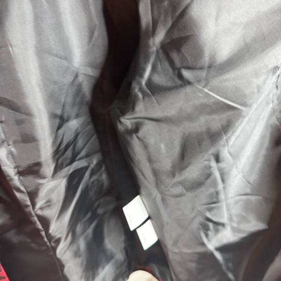 KASPER BLAZER/SIZE 12 /RETAIL$119/LINED/REDF/BLACK - Picture 5 of 6